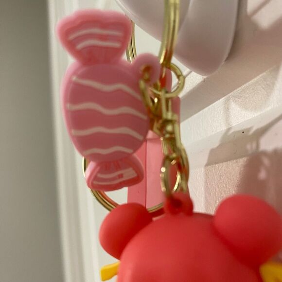 Women's Cute Dessert Girl Key Chain Candy Design. Pink. O/S. Kidcore. Fun. Gifts - Picture 5 of 6